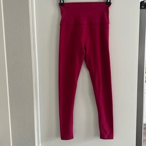BEYOND YOGA Pink Athletic Workout Leggings Womens Size S